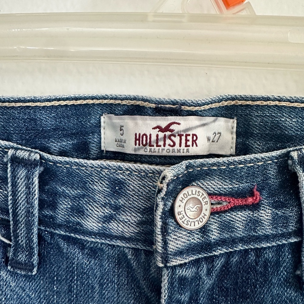 Distressed Denim Shorts America 4th of July daisy dukes - Picture 3 of 5
